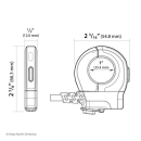 KOSO Daumenschalter mit USB-C Ladegerät Anschluss    , KB011000