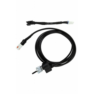 KOSO Geschwindigkeitssignal-Adapter D (weißer Stecker) mit Adapterkabel für schwarzen Stecker    , BF583030