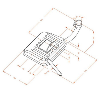 Auspuff SITO PIAGGIO VESPA GL , 0204  SUZUKI / RM-Z 250 / RM-Z 250 / 2019 / OFFROAD / MX , 0204