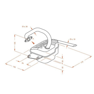 Auspuff SITO PIAGGIO APE 50 , 0220  KAWASAKI / KX 250 F (KX250Z) / KX 250 F / 2016 / OFFROAD / MX , 0220