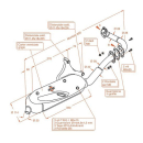 Auspuff SITOPLUS SFERA 50 (2´ serie) , 0233  KTM /...