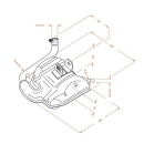 Auspuff SITOPLUS PIAGGIO VESPA 125 PX , 0254  HUSQVARNA /...