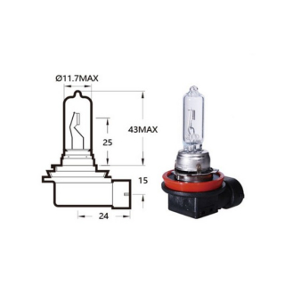 Hauptscheinwerferlampe | 12V | 65W | H9 , 039010  HUSQVARNA / FE 350 PRO / FE 350 / 2025 / OFFROAD / ENDURO , 039010