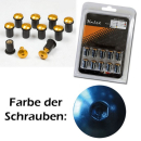 Windschutzscheiben Schrauben Set M5, elox blau , 043041...