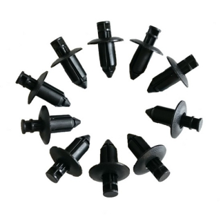 Spreizschrauben | PVC | 8mm | schwarz | 10 Stück , 043066  KTM / 300 EXC TPI ERZBERGRODEO / 300 EXC / 2023 / OFFROAD / ENDURO , 043066