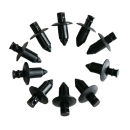 Spreizschrauben | PVC | 8mm | schwarz | 10 Stück ,...