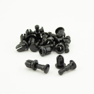 Spreizschrauben | PVC | 7,5mm | Schwarz | 10 Stck  , 043079  KTM / 250 EXC-F SIX DAYS / 250 EXC-F / 2024 / OFFROAD / ENDURO , 043079