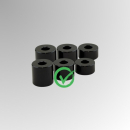 Abstandshalter | Alu-schwarz | 2-tlg. , 043108-2  KTM /...