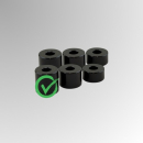 Abstandshalter | Alu-schwarz | 2-tlg. , 043108-3  KTM /...