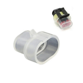 Blindkappe für AMP Superseal Gehäuse 2-polig , 043304-2  YAMAHA / YZ 125 (CE16) / YZ 125 / 2008 / OFFROAD / MX , 043304-2