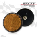 Reflektor "Sixty" | rund | gelb | mit Rand ,...