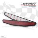 Reflektor "Spirit" | rot | 6-eckig | mit Rand ,...