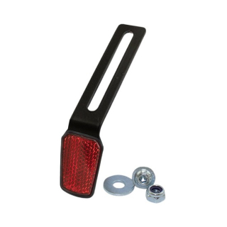 Reflektor-Set "Shield" | rot | trapezform , 044153-R-M-SET  HONDA / CRF 250 X (ME11) / CRF 250 X / 2013 / OFFROAD / ENDURO , 044153-R-M-SET