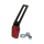 Reflektor-Set "Shield" | rot | trapezform , 044153-R-M-SET  HONDA / CRF 250 X (ME11) / CRF 250 X / 2013 / OFFROAD / ENDURO , 044153-R-M-SET