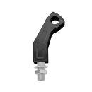 Lenkerhalter "Curved Style" | ALU/schwarz | 120...