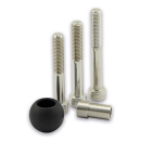 Klemmkugel | Gummi | Ø 25,4 mm | M8 , 045115...