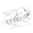 SITOPLUS TYPHOON-ZIP F.R.-NRG , 0554  HONDA / CRF 450 R...
