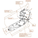 SITO PEUGEOT SPEEDFIGHT 50 , 0588  HONDA / CRF 450 X...