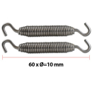 Auspuff-Federn | Gesamtlänge: 60 x Ø=10mm ,...