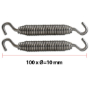 Auspuff-Federn | Gesamtlänge: 100 x Ø=10mm ,...