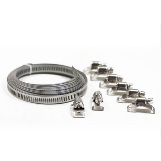Schlauchschellen-Set | 3m | Endlosband | rostfrei  , 079060  HONDA / CRF 250 R (ME10) / CRF 250 R / 2007 / OFFROAD / MX , 079060