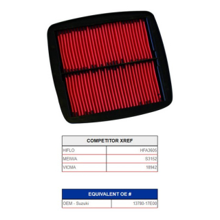 Champion Luftfilter J304* , 091304  KTM / 65 SX / 65 SX / 2013 / OFFROAD / MX , 091304
