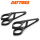 CNC-Lampenhalter-Set | lang | schwarz | 49mm , 220939  KTM / 125 EXC SIX DAYS / 125 EXC / 2014 / OFFROAD / ENDURO , 220939