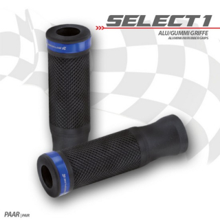 Griffgummiset "Select1" | 7/8"-22mm | schwarz , 254016-S-AB  KTM / 350 EXC-F SIX DAYS / 350 EXC-F / 2022 / OFFROAD / ENDURO , 254016-S-AB