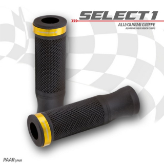 Griffgummiset "Select1" | 7/8"-22mm | schwarz , 254016-S-AG  KTM / 350 EXC-F SIX DAYS / 350 EXC-F / 2023 / OFFROAD / ENDURO , 254016-S-AG