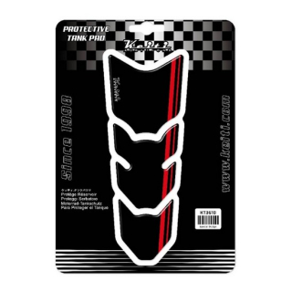 Keiti Tankpad KT3610 | schwarz / rot , 267156  HUSQVARNA / FE 501 / FE 501 / 2021 / OFFROAD / ENDURO , 267156