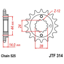 Ritzel 15Z  |  525 , JTF314.15  BETA / RR 125 2T RACE /...