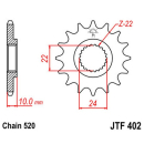 Ritzel 13Z  |  520 , JTF402.13  SHERCO / 450 SEF FACTORY...