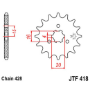 Ritzel 14Z  |  428 , JTF418.14  KTM / 450 EXC-F / 450...