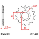 Ritzel 11Z  |  520 , JTF427.11  KTM / 125 EXC SIX DAYS /...