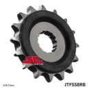 Ritzel 16Z  |  428 | Gummiert , JTF558.16RB  KTM / 125...