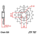 Ritzel 17Z  |  520 , JTF707.17  HUSQVARNA / TE 150 / TE...