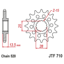 Ritzel 15Z  |  520 , JTF710.15RB  HUSQVARNA / FC 250 / FC...