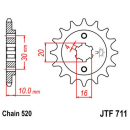 Ritzel 13Z  |  520 , JTF711.13  HUSQVARNA / FE 250 / FE...