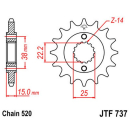 Ritzel 14Z  |  520 , JTF737.14  HUSQVARNA / TE 250 I / TE...