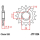 Ritzel | 12Z  |  520 , JTF824.12  GAS GAS / SM 700 / SM 700 / 2024 / STREET / SUPERMOTO , JTF824.12