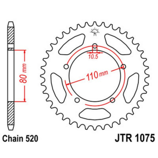 Kettenrad 36Z  |  520 SW , JTR1075.36  GAS GAS / TXT 125 GP / TXT 125 / 2021 / OFFROAD / TRIAL , JTR1075.36