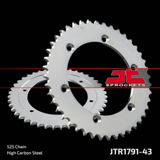 Kettenrad 43Z  |  525 SI , JTR1791.43  BETA / EVO 300 2T SS / EVO 300 2T / 2023 / OFFROAD / TRIAL , JTR1791.43