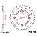 Kettenrad 49Z  |  428 SI , JTR217.49  GAS GAS / TXT PRO...