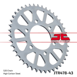 Kettenrad 43Z  |  520 SI , JTR478.43  GAS GAS / TXT PRO 125 / TXT PRO 125 / 2007 / OFFROAD / TRIAL , JTR478.43