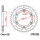 Kettenrad 46Z  |  520 SW , JTR822.46  BETA / EVO 125 2T / EVO 125 2T / 2018 / OFFROAD / TRIAL , JTR822.46