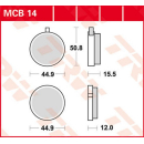 Scheibenbremsbeläge , MCB14  HONDA / MB S 50 / MB S...