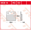 Scheibenbremsbeläge , MCB19RQ  HONDA / MB S 50 / MB...