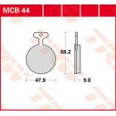 Scheibenbremsbeläge , MCB44  HONDA / CAMINO / CAMINO...