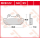 Scheibenbremsbeläge , MCB512SH  HONDA / MB S 50 / MB S 50 / 1979 / 50CC / 50CC GEAR BOX , MCB512SH