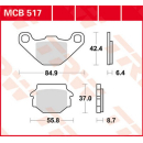 Scheibenbremsbeläge , MCB517  HONDA / MB S 50 / MB S...